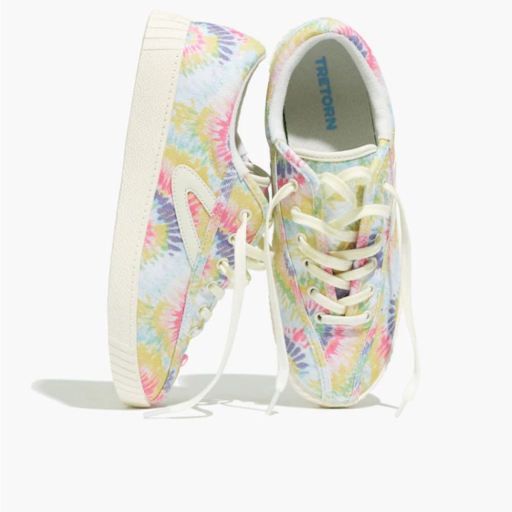 Tretorn Multicolor Tie-Dye Sneakers Size 8.5